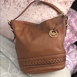 Brown/Tan Michael Kors Shoulder Bag